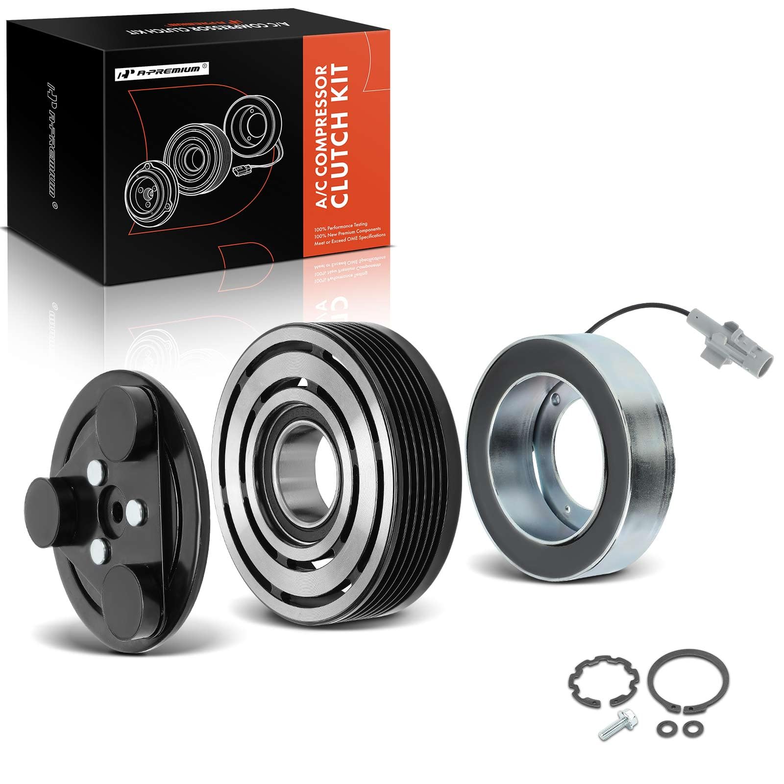 Amazon.com: A-Premium Air Conditioner AC Compressor Clutch Kit